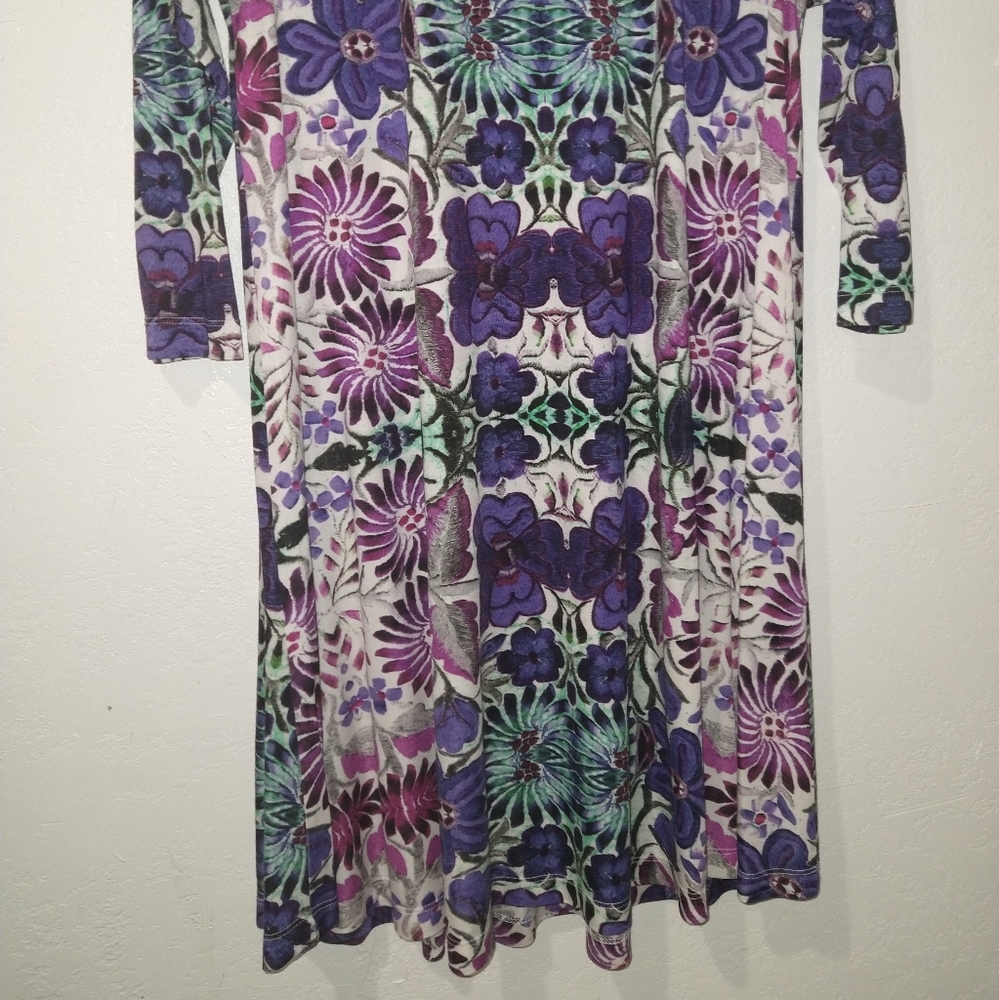 💥SALE💥FREE PEOPLE Fiesta White Floral Combo Dress - Picture 10 of 10